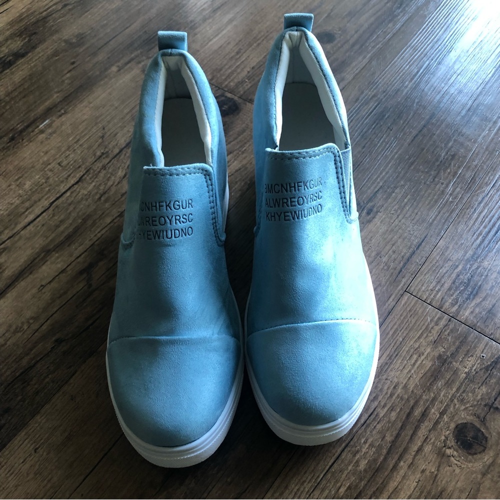 Zulily Roses Women’s Slip-On Wedge Sneaker